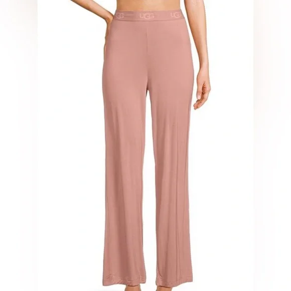 NWT UGG Women's Pink Lounge pants in Blush Pink Size: Large - Picture 2 of 5
